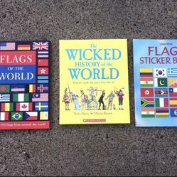 Bundle Of 3 Kids Learning Hard Back Books