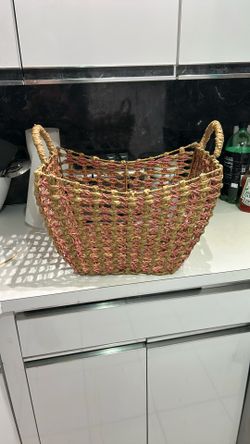 Rectangular Woven Basket 