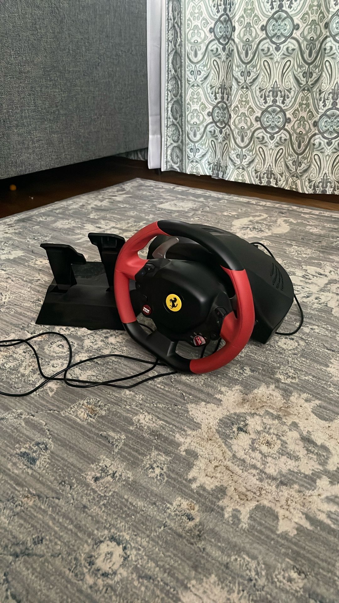 Thrust Master Ferrari Steering Wheel For Xbox