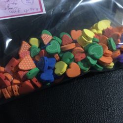 Christmas foam beads counters 