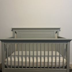 Crib And Dresser Set