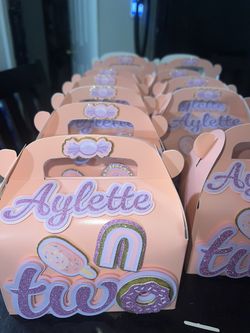 Personalized Treat Boxes