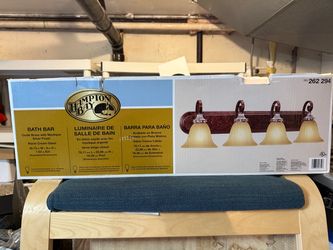 Brand New Bathroom Light Fixtures (4 lite and 3 lite)