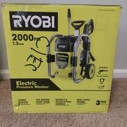 Ryobi 2000 Psi Electric Pressure Washer