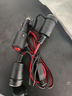 1 To 2 12v Car Lighter Splitter 