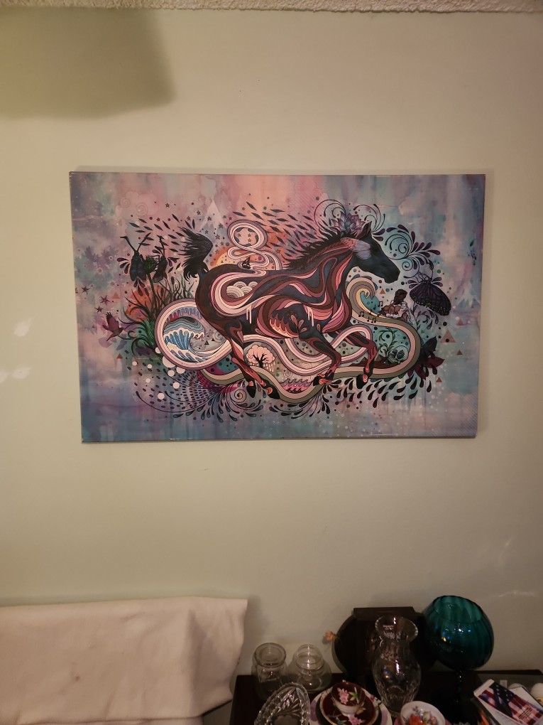 POETRY IN MOTION CANVAS WALL ART By MAT MILLER