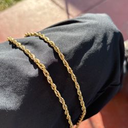 14k Gold Rope Chain