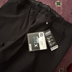 FootJoy Hydrolite X Rain Pants Size Medium