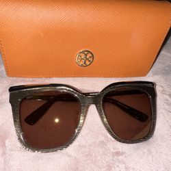 MCM Brown Lurex Square  Sunglasses 