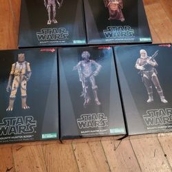 STARWARS BOUNTY HUNTERS ARTFX KOTOBUKIYA 