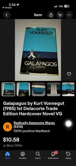 Galapagos Novel Book 