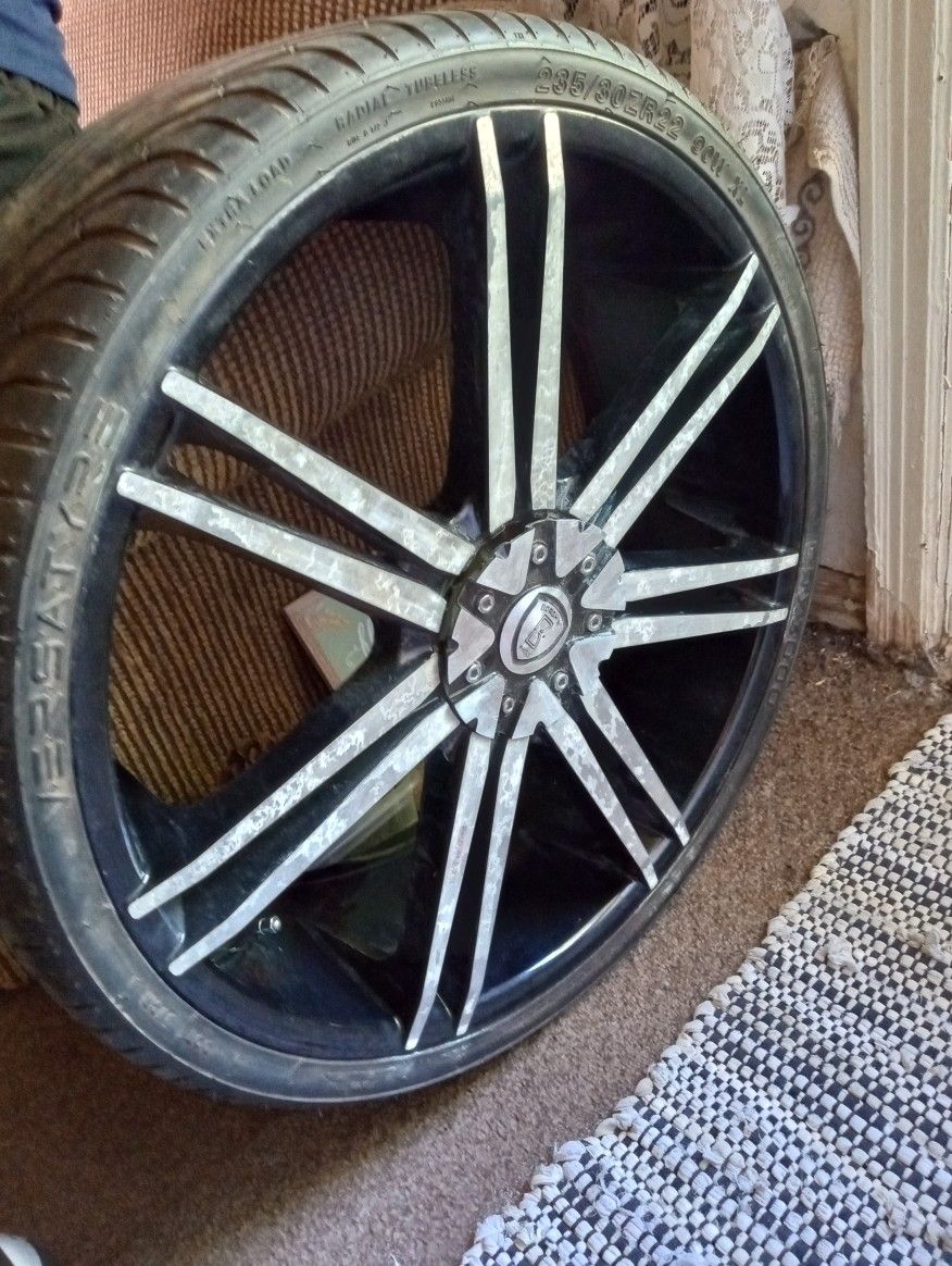 22" Rims Good Condition $500.00 For All For 4