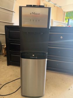 E-Macht Bottom Load Water Dispenser - Stainless Steel (Hot / Cold / Room Temp)