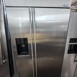 42” GE Monogram Built In Stainless Steel Refrigerator 