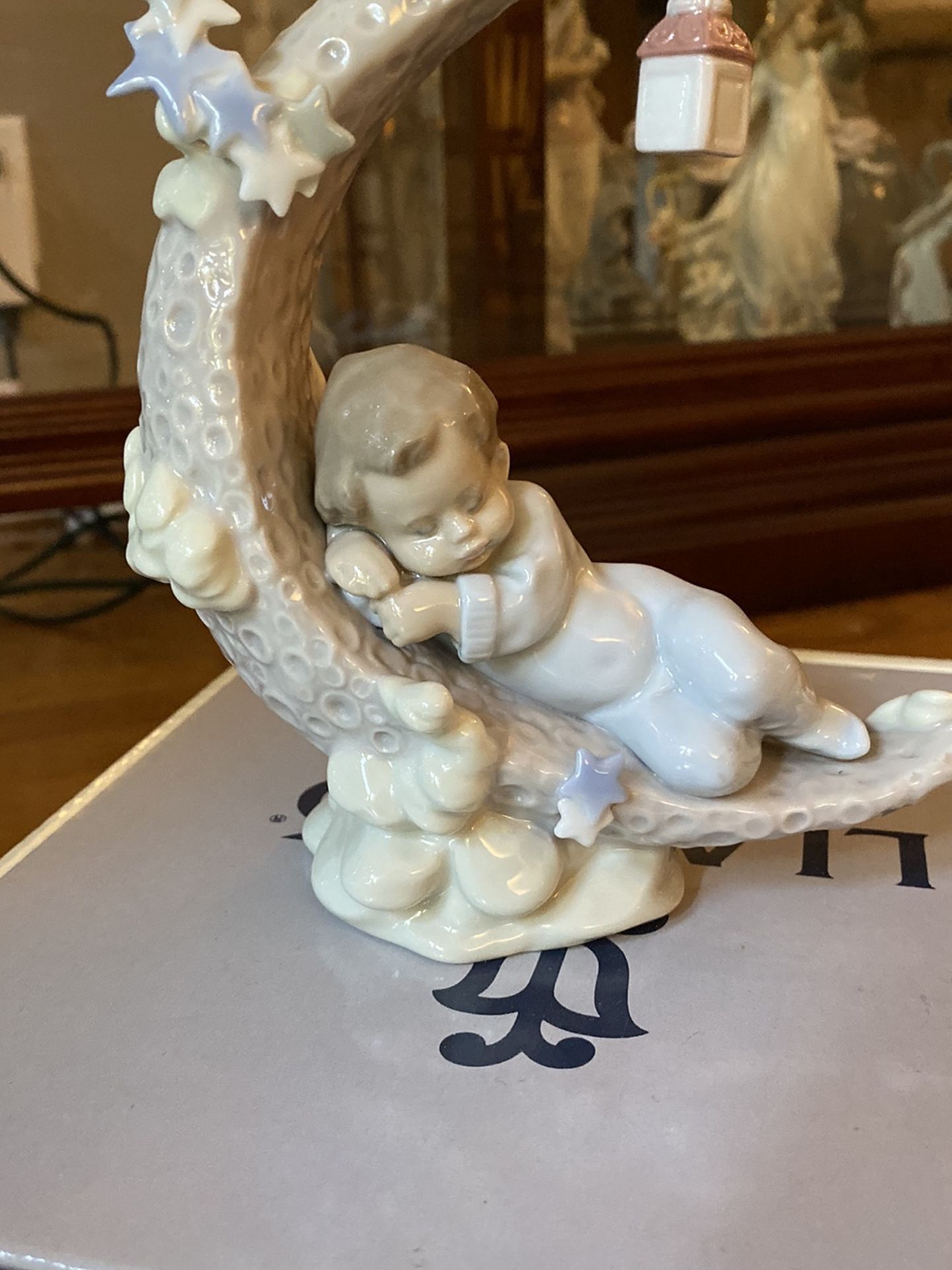 Lladro Heavenly Slumber - Baby Boy Figurine