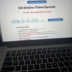 Mt. Olympus Park Tickets  (Wisconsin Dells)