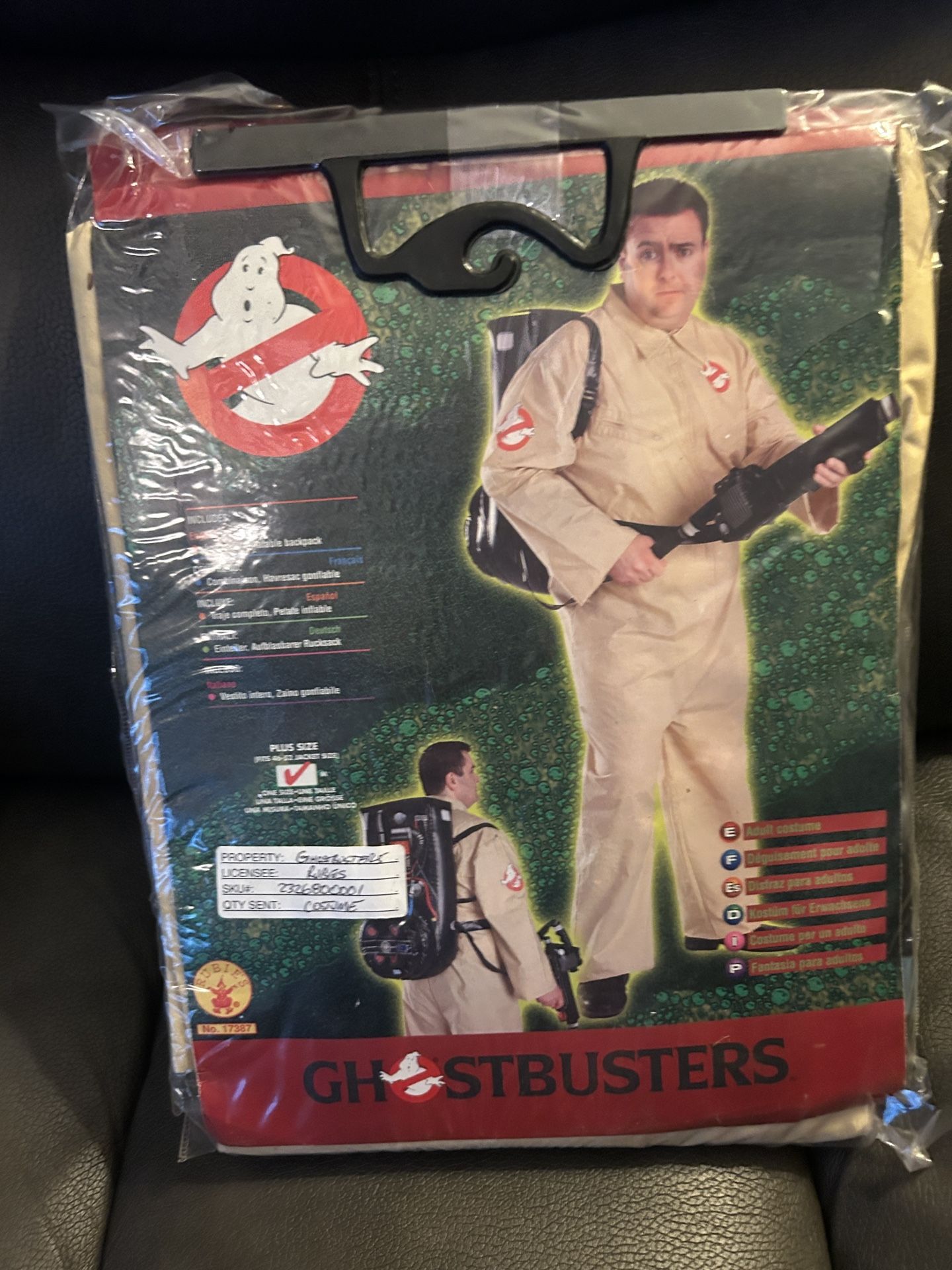 Halloween Ghost Buster Costume 