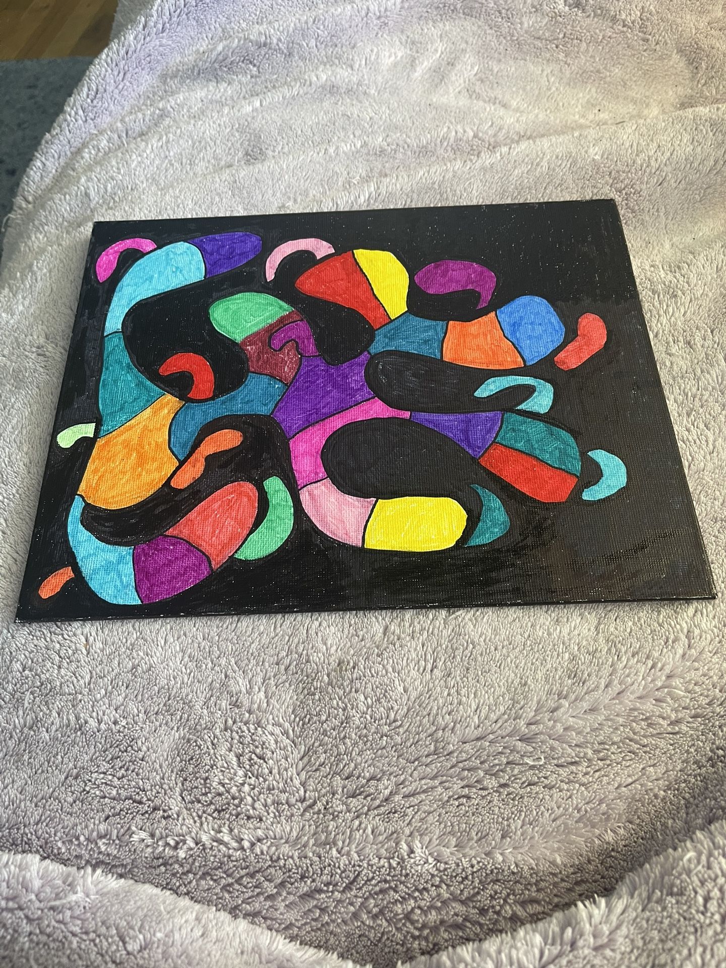 Brilliant Colorful Painting