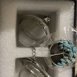 New Tea Steepers With Charm To Hang On The End 