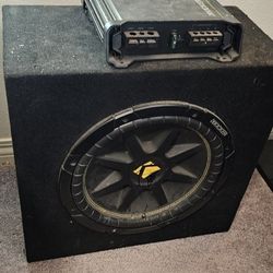 12 subwoofer kicker and amp