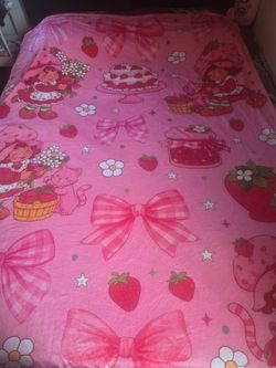 Strawberry Shortcake Blanket