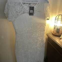 White Lace Dress