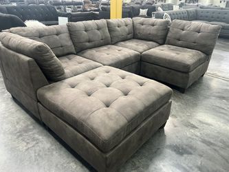 Brand New In Boxes Grey Sectional