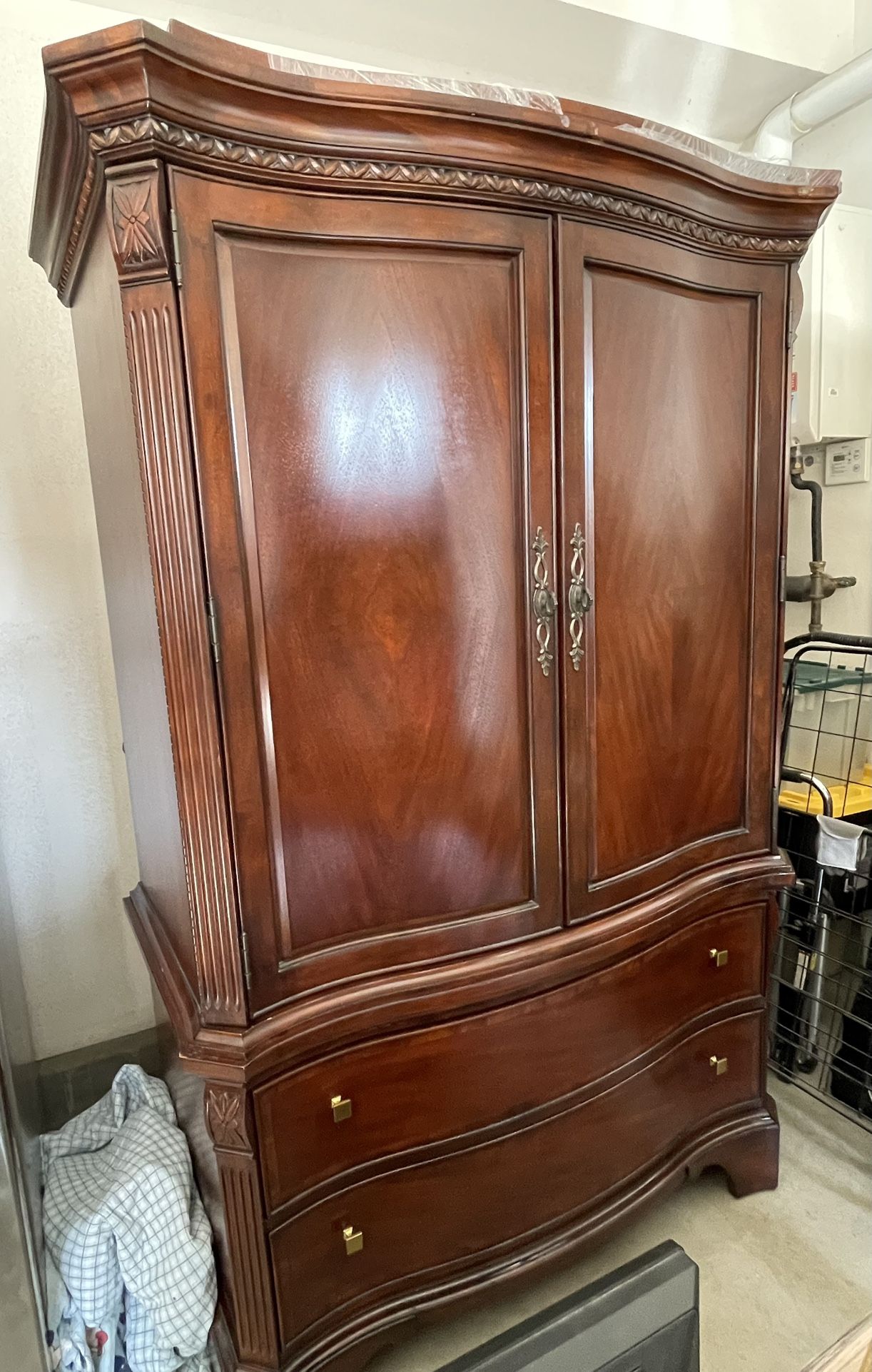 Wood Armoire Cabinet/dresser