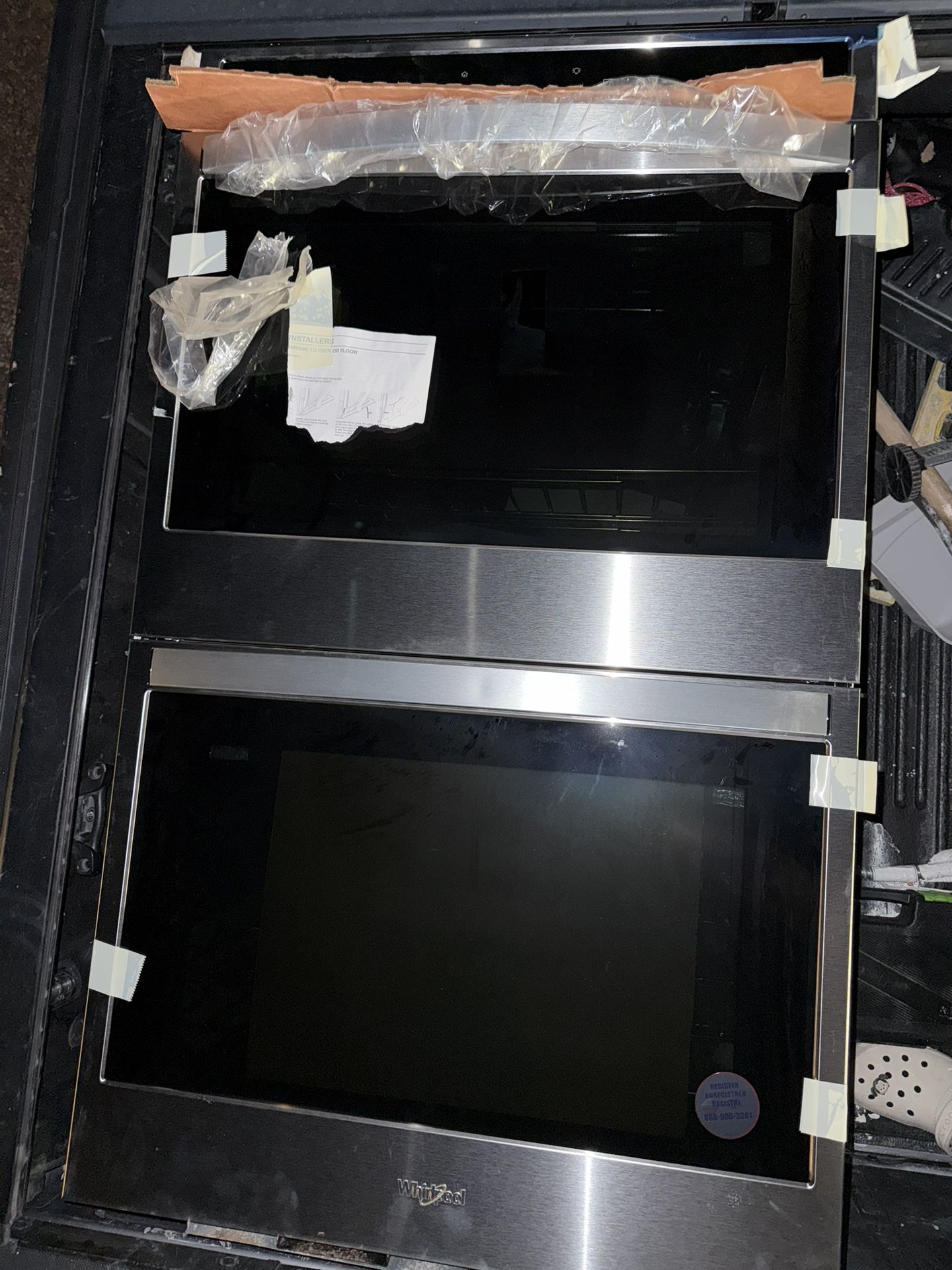 Whirlpool Double Oven 