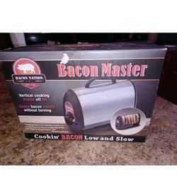 Smart Planet Bacon Nation- Master Cooker, 13x9.5x6, Stainless Steel