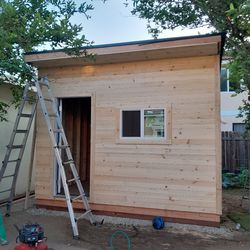 10×12 Lean  To Office Shed