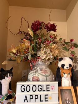 Artificial Flowers + Vases