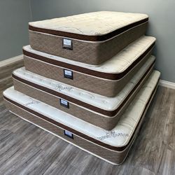 Queen Organic Cloud Edition Europillowtop 12in 