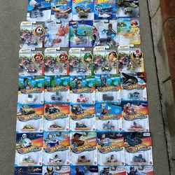 Hot Wheels Characters Diecast Cars (Valencia) $5 Each One 