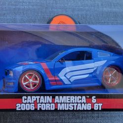 Captain America & 2006 Mustang GT