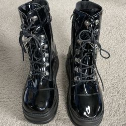 Women’s Black Leather Boots
