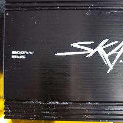 800 Watts Skar Amp And 10"  Bbox For 10" Subwoffer 