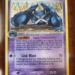 Pokemon Metagross 11/107 Holo Rare EX Deoxys 2005 LP/NM