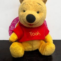 DISNEY WINNIE THE POOH 5 INCH BEAN BOTTOM PLUSH - ADORABLE