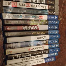 PS3 And Ps4 Games
