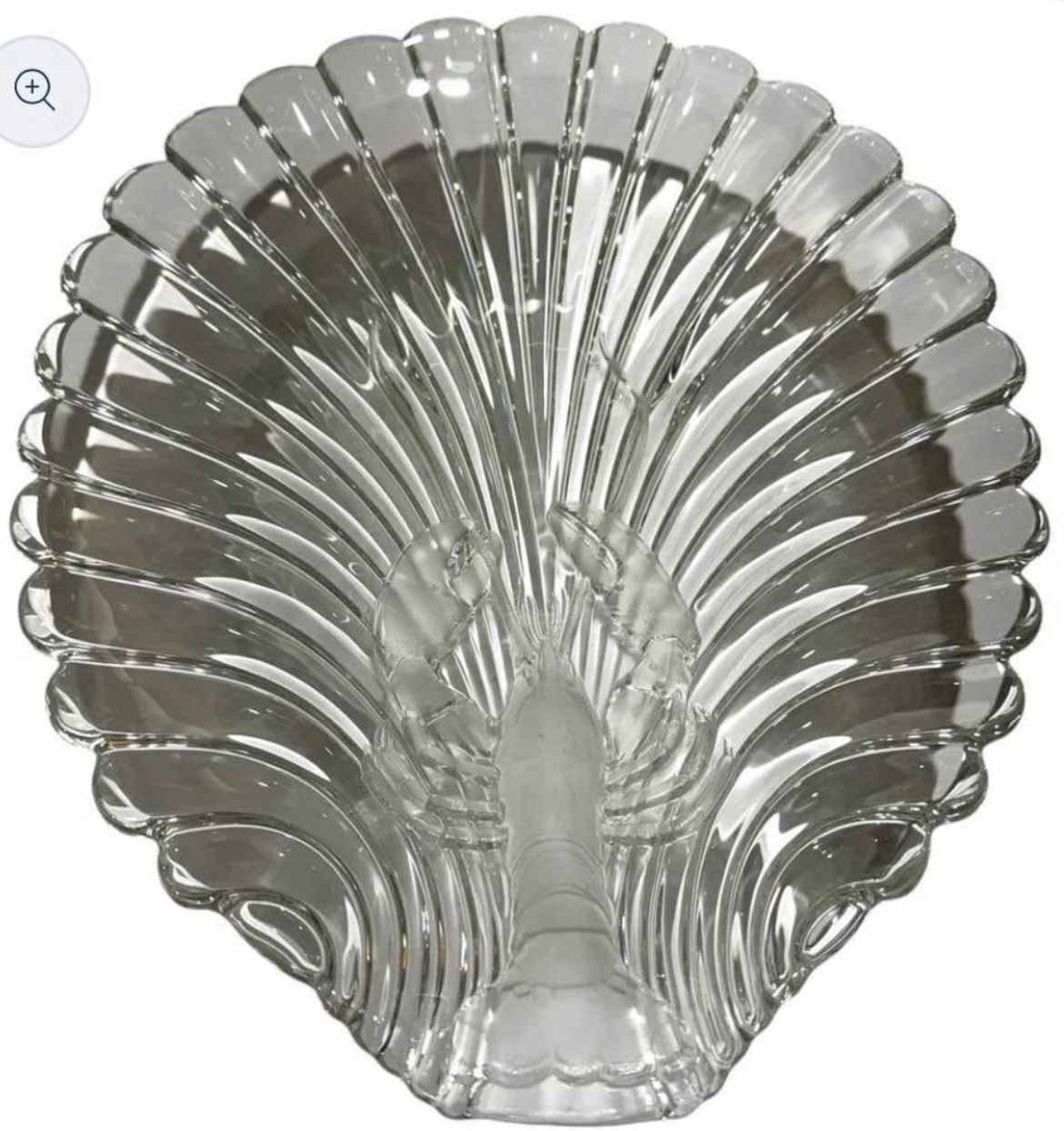 MIKASA CRYSTAL 🦞 LOBSTER PLATTER