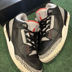 JORDAN 3 BLACK CEMENT 2018 SIZE 13