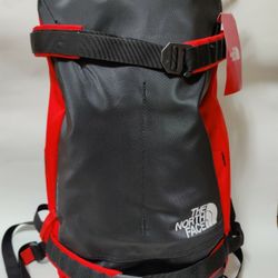The North Face Slackpack 2.0 Backpack Bag Black / Fiery Red