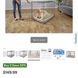 Metal Dog Crate