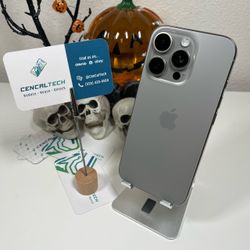 iPhone 16 Pro 256gb At&t & Cricket Carrier 91% 🔋Health in Very Good 7/10 Condition #0672