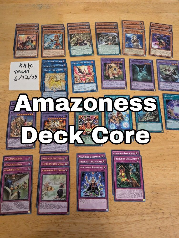 Yu-Gi-Oh Amazoness Deck Core