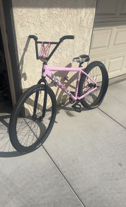 Pink chad fixie