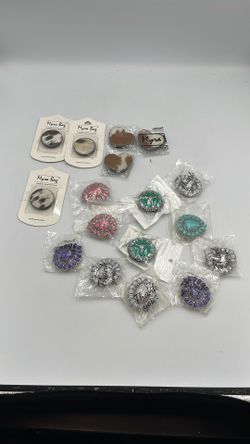 Myra Pop Sockets For Phone Leather & Jeweled
