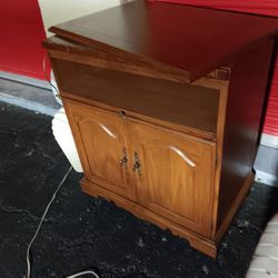 Cabinet Swivel TV Stand