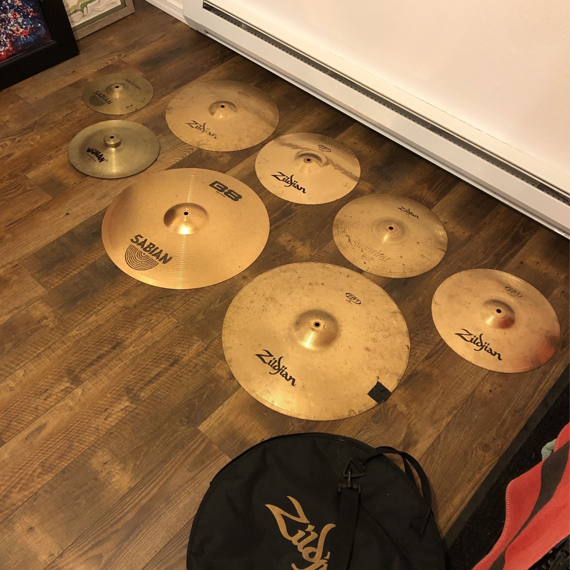 Zildjian ZBT Cymbal Set + A Few Others Added for Sale in North Bend, WA